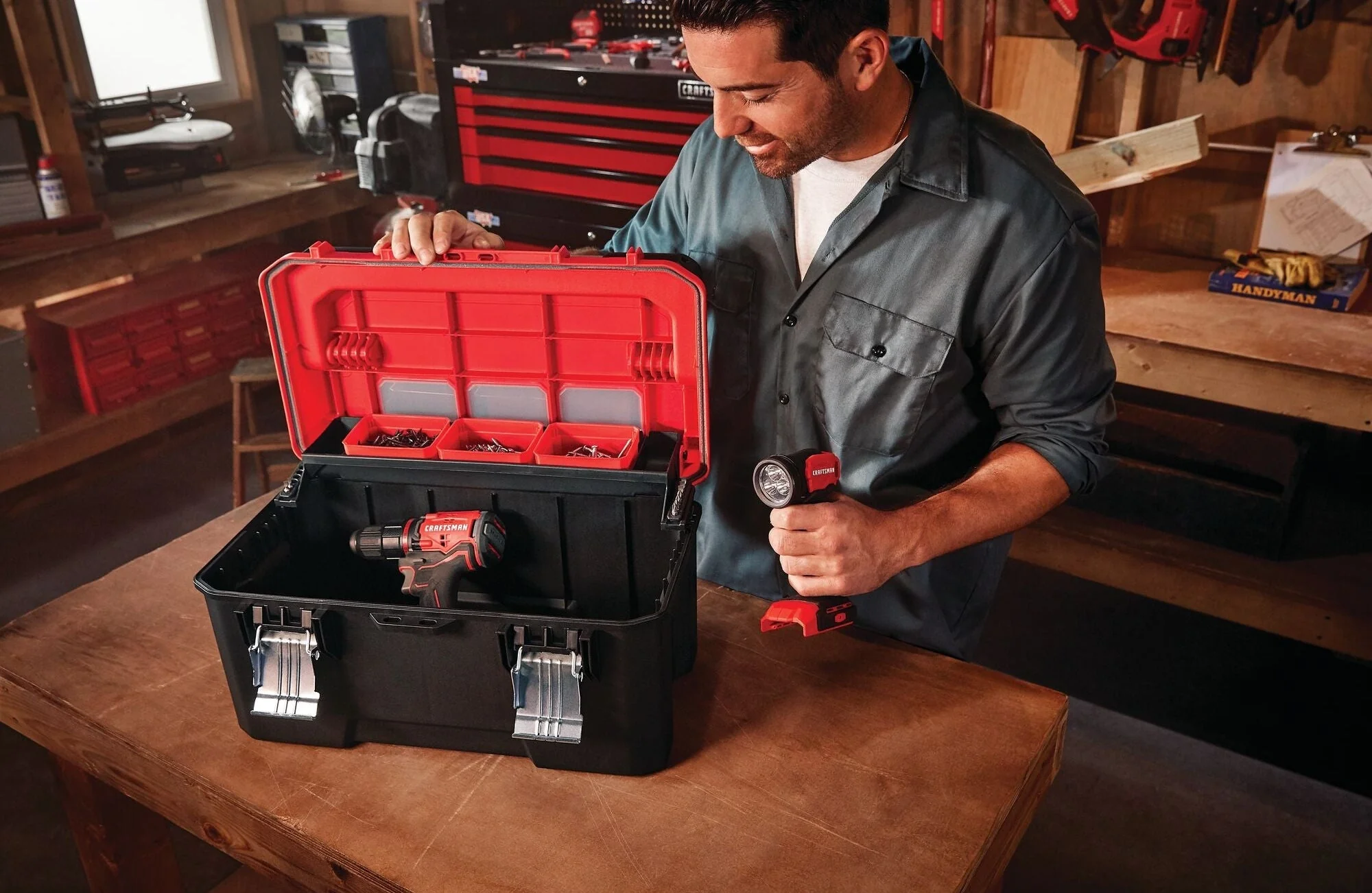 Pro 20-In. Tool Box