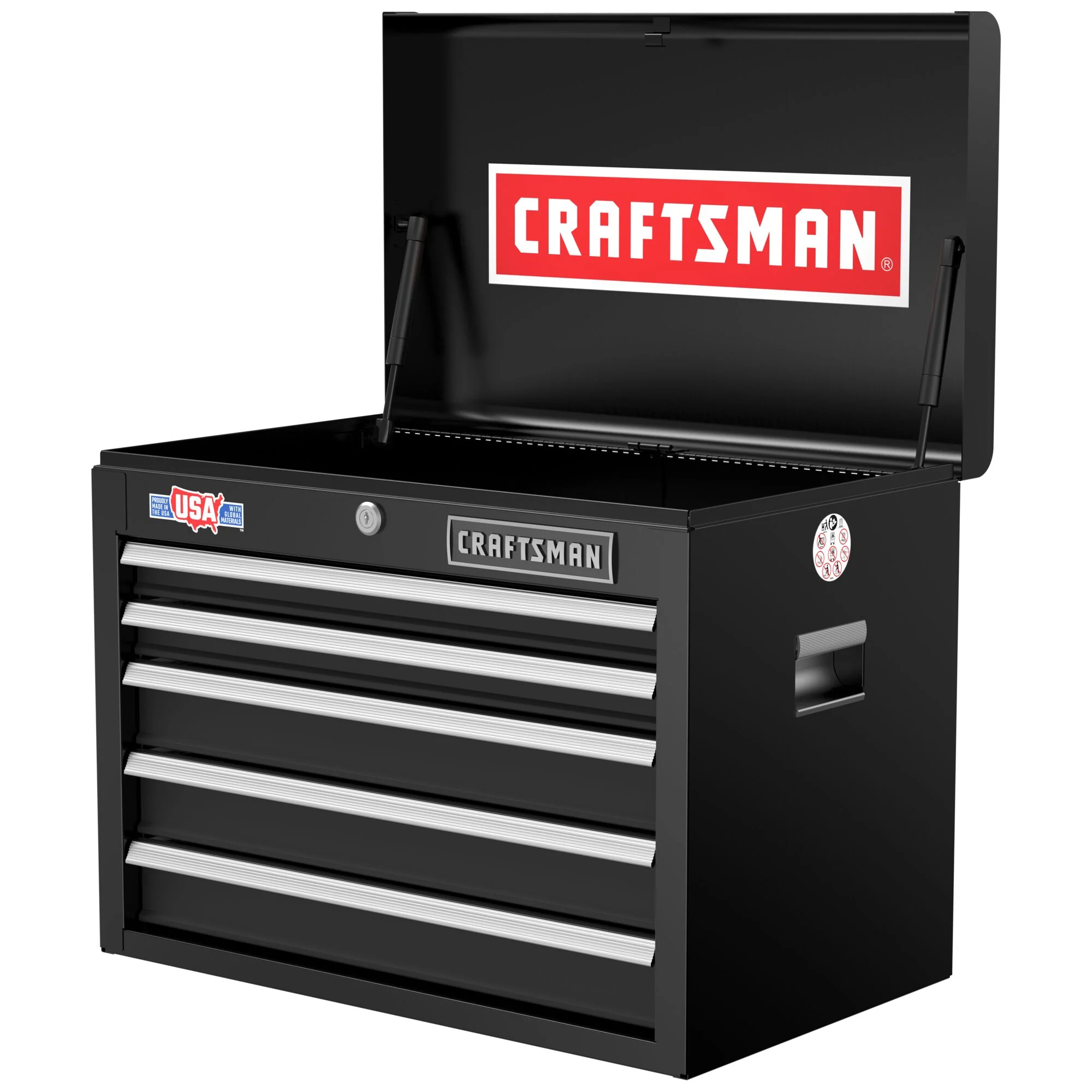 CRAFTSMAN S2000 25-In 5 Drawer Chest - Bk