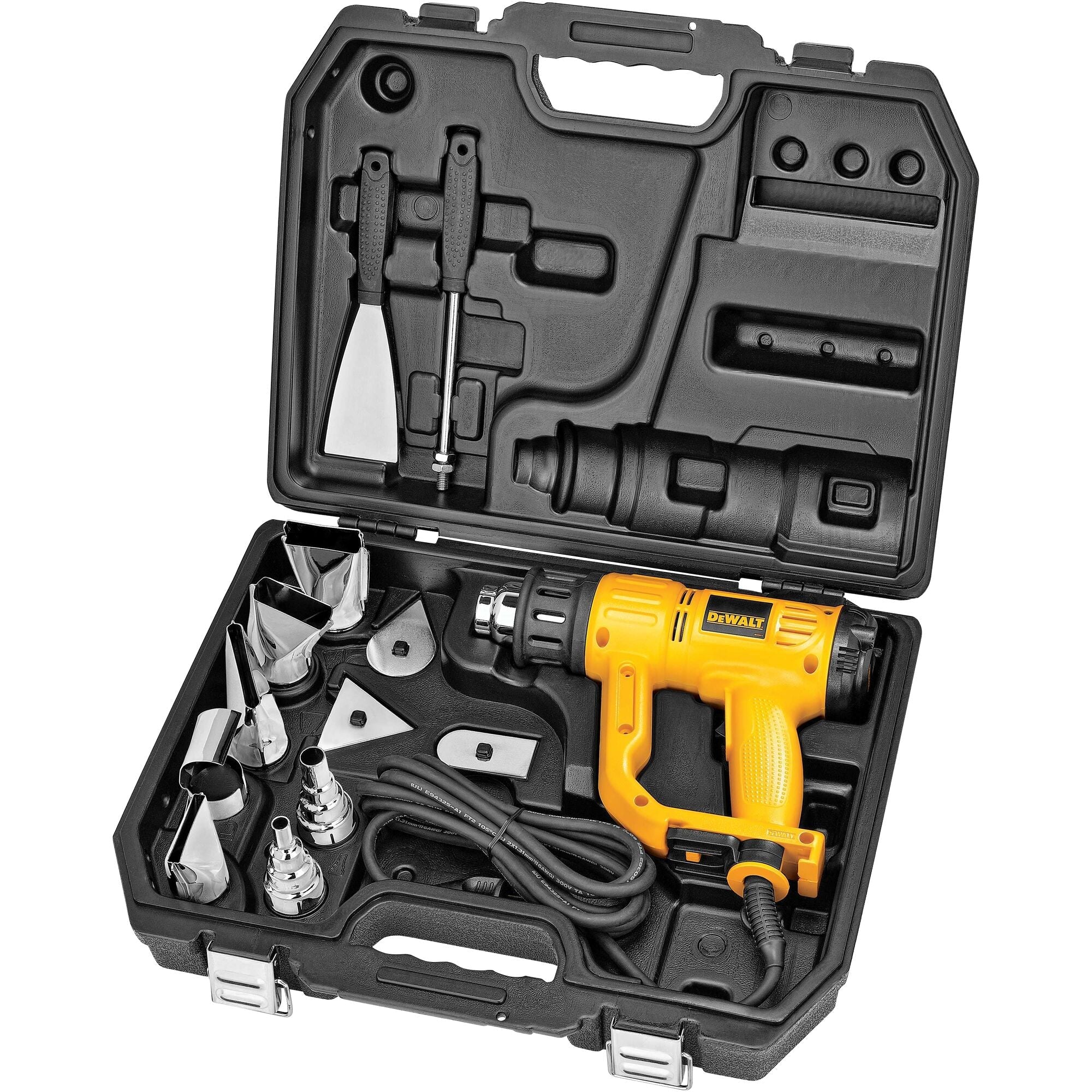 DEWALT Heat Gun With Lcd Display & Hard Case/Accessory Kit