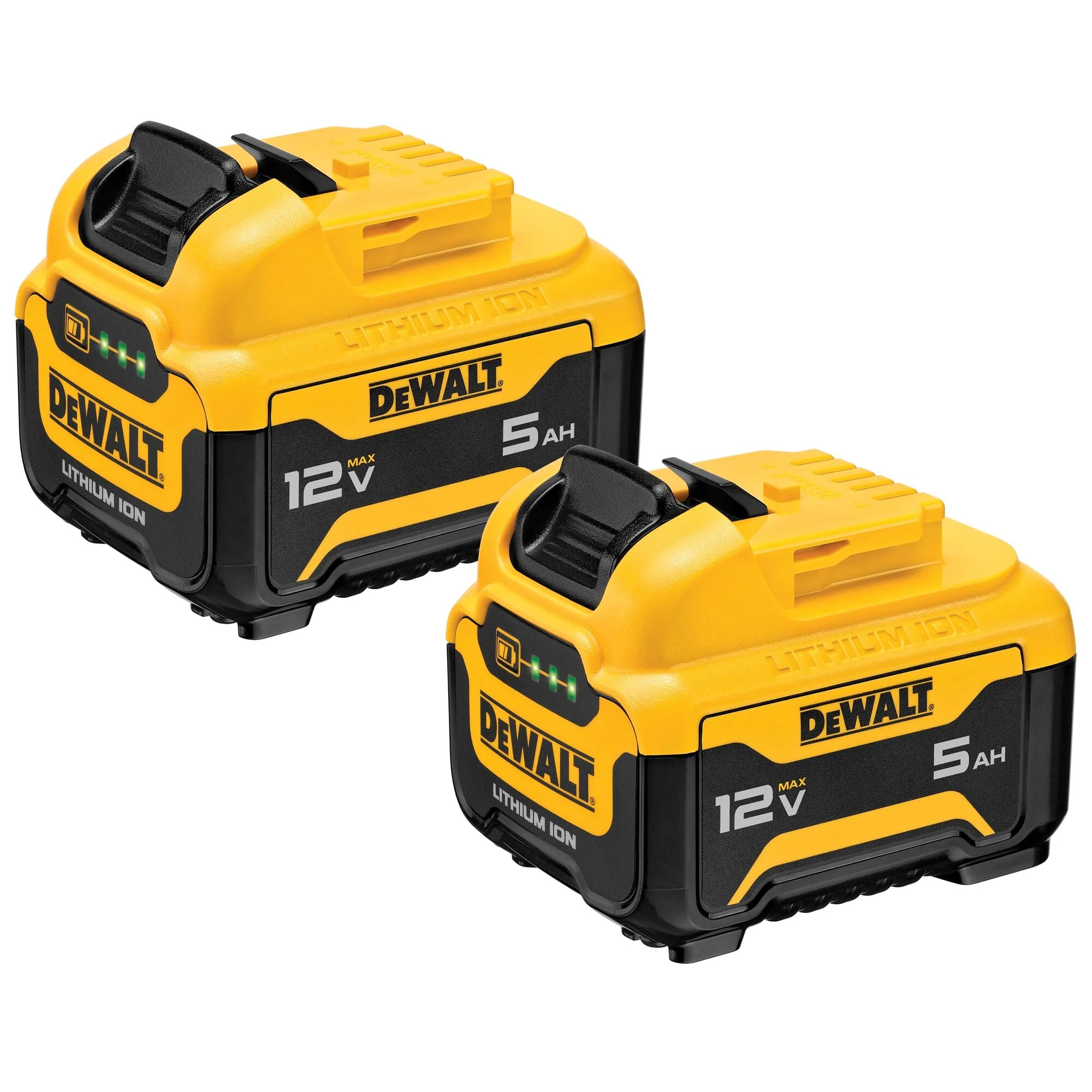 DEWALT 12V MAX* 5Ah Battery (2 Pk)
