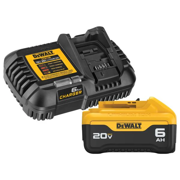 20V MAX* Lithium-Ion 6.0 Ah Battery and Charger