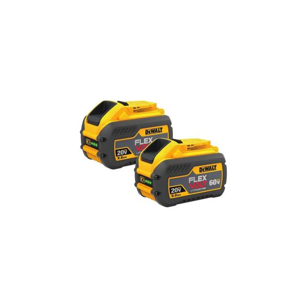 DEWALT FLEX™VOLT 20V MAX*/60V MAX* 9Ah Battery (2 PK)