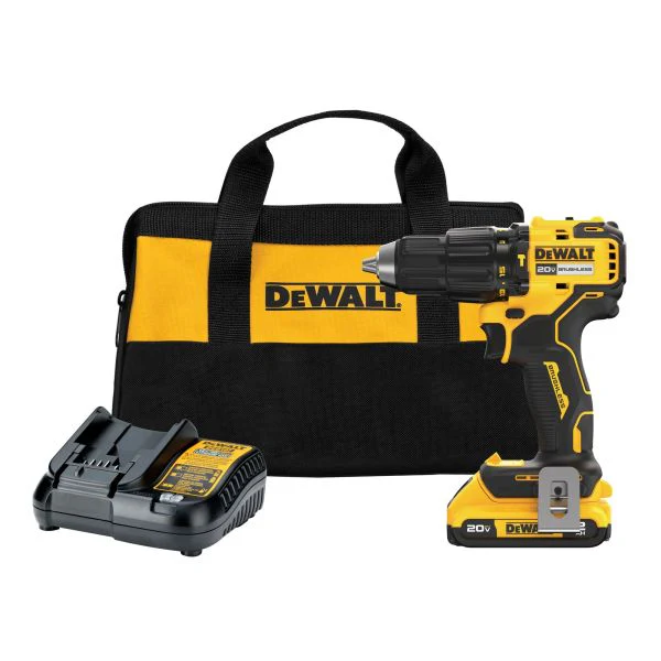 DEWALT 20V MAX* Brushless Cordless 1/2 in. Hammer Drill Kit