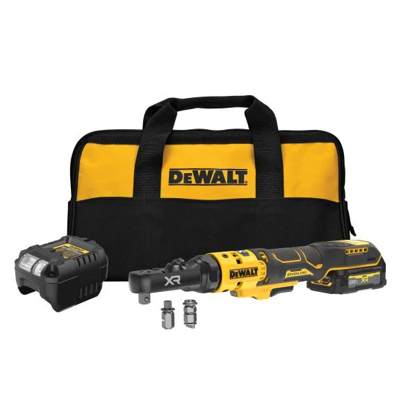 DEWALT 20V MAX* XR Brushless 1/4 in. & 3/8 in. Sealed Head Ratchet Kit