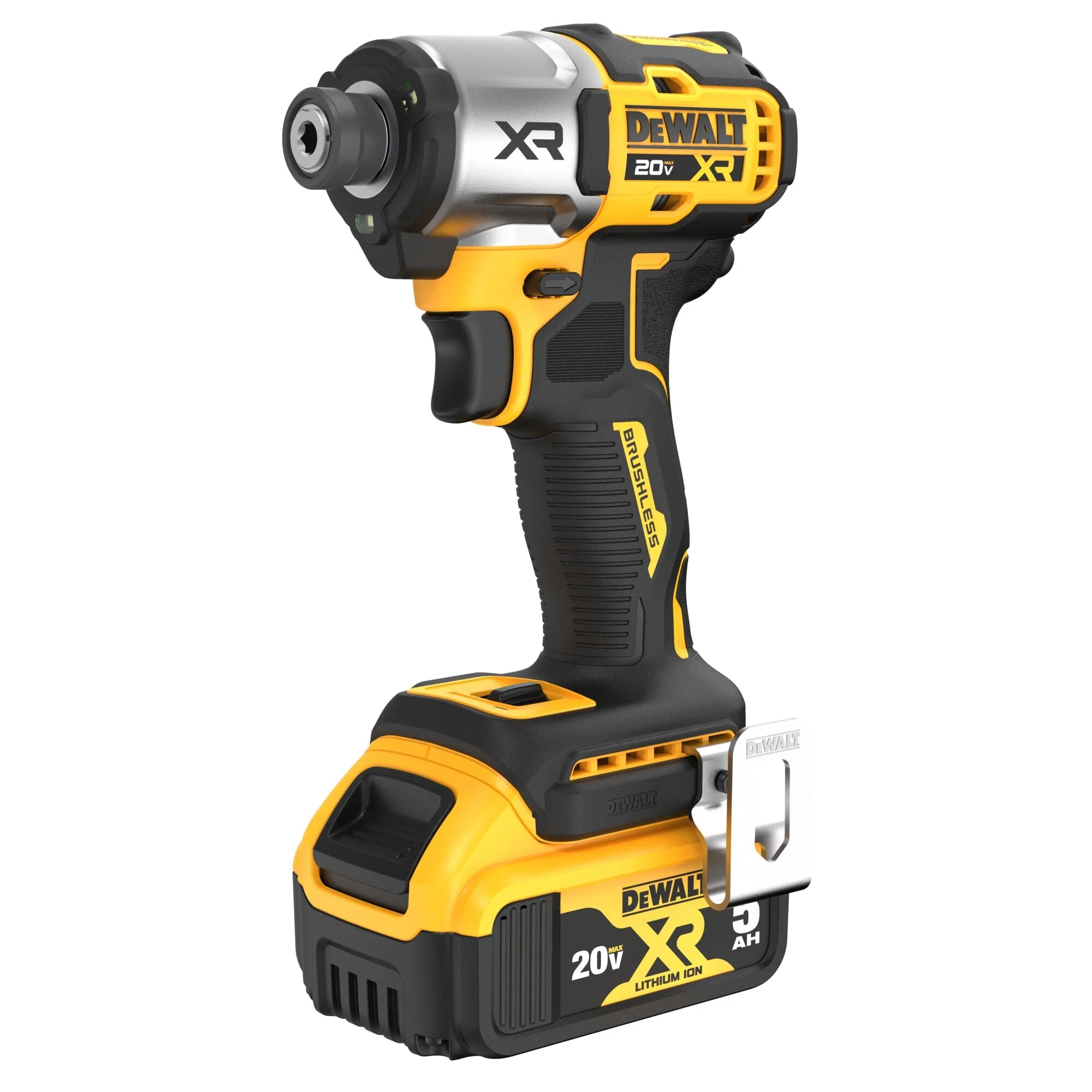 DEWALT 20V MAX* XTREME Cordless Brushless 1/4 in Impact Driver Drill Kit (1) Lithium Ion Battery with Charger