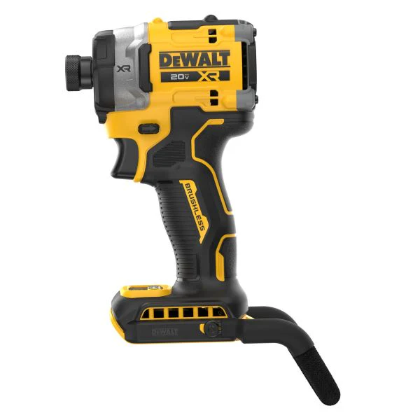 DEWALT 20V MAX* XR Brushless Cordless 3-Speed High Torque 1/4 in. Impact Driver With LANYARD READY Attachment Point (Tool Only)