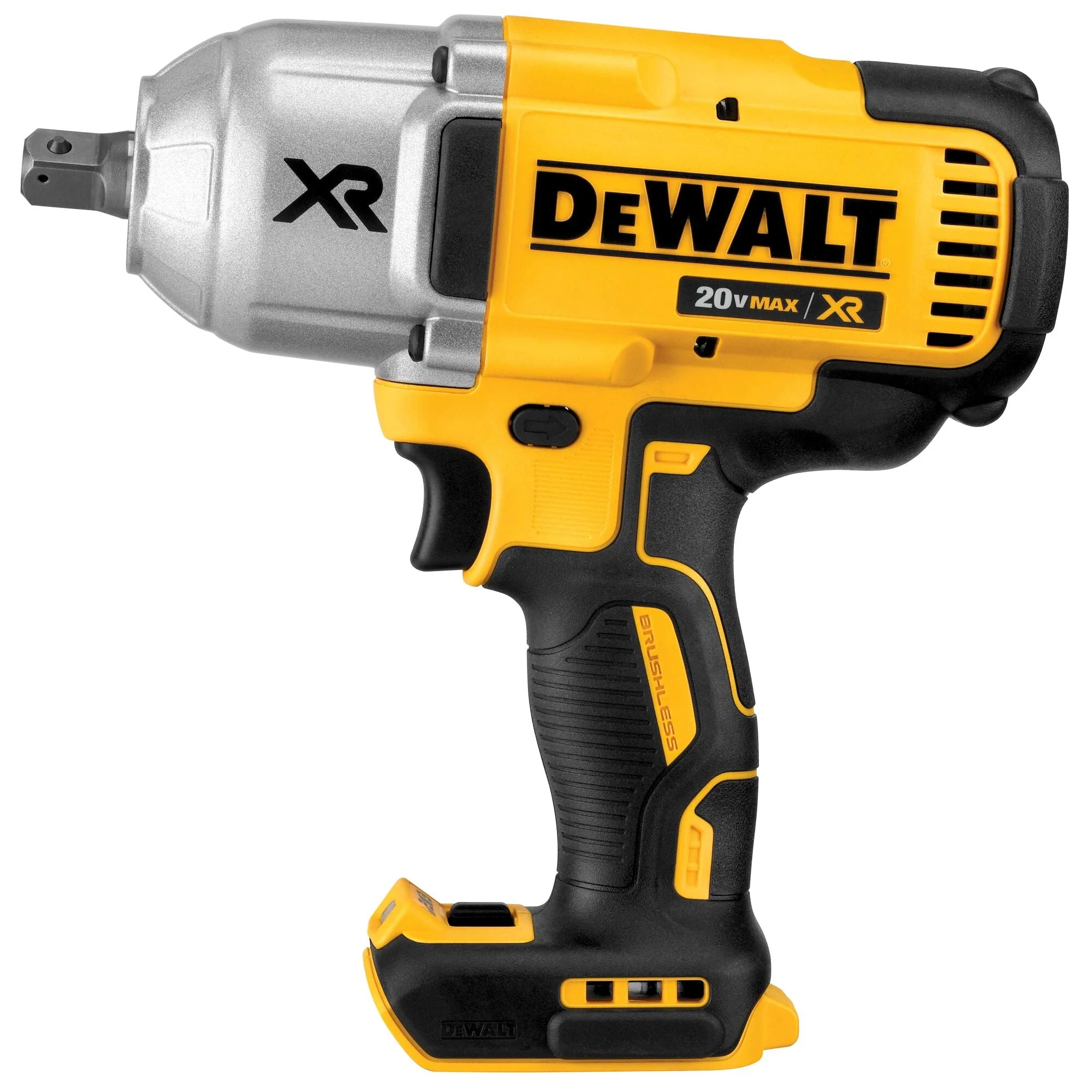 DEWALT 20V Max* Xr(R) High Torque 1/2 In. Impact Wrench With Detent Pin Anvil (Tool Only)