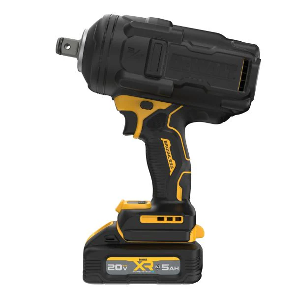 DEWALT 20V MAX* XR Brushless Cordless 3/4 In. High Torque Impact Wrench with Hog Ring Anvil Kit with XR POWERSTACK™