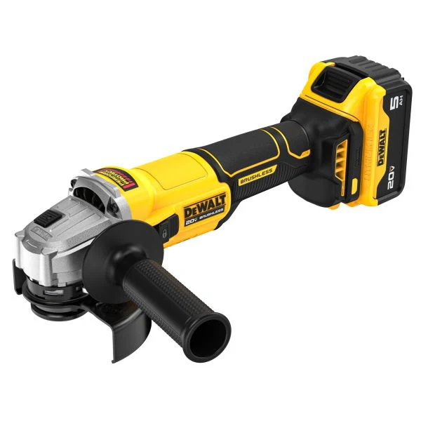 DEWALT 20V MAX* Brushless Cordless 4 1/2 in. Slide-Switch Grinder Kit