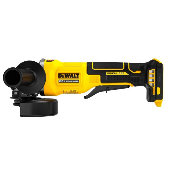 DEWALT 20V MAX* Brushless Cordless 4 1/2 in. Paddle-Switch Grinder (Tool Only)
