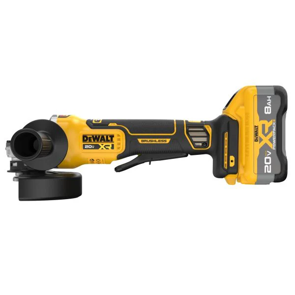 DEWALT 20V MAX* XR Brushless Cordless 4-1/2 in. - 5 in.  Angle Grinder Kit with XR POWERPACK™