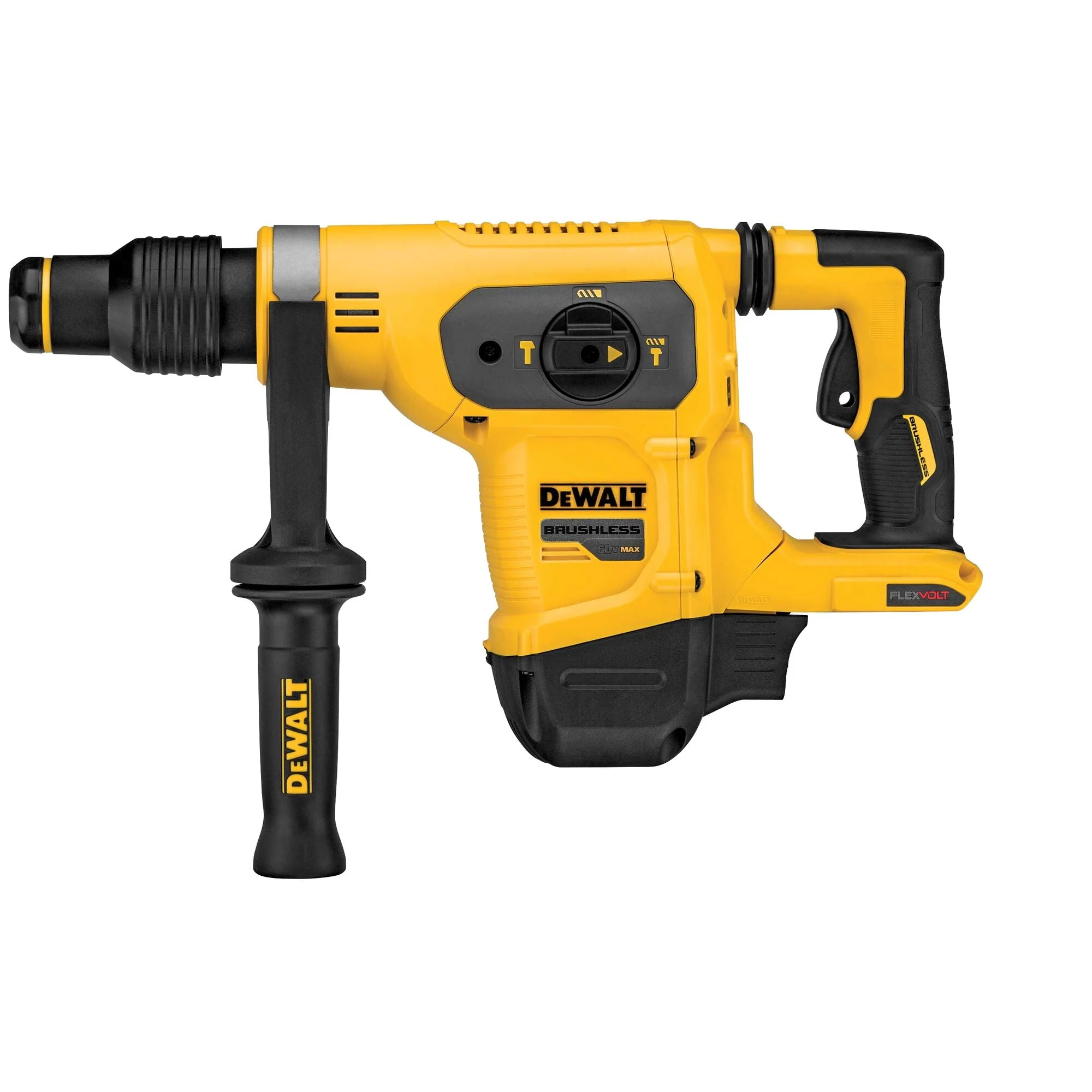 DEWALT Flexvolt 60V Max Rotary Hammer/Drill Combination, Sds Max, 1-9/16-Inch, Tool Only