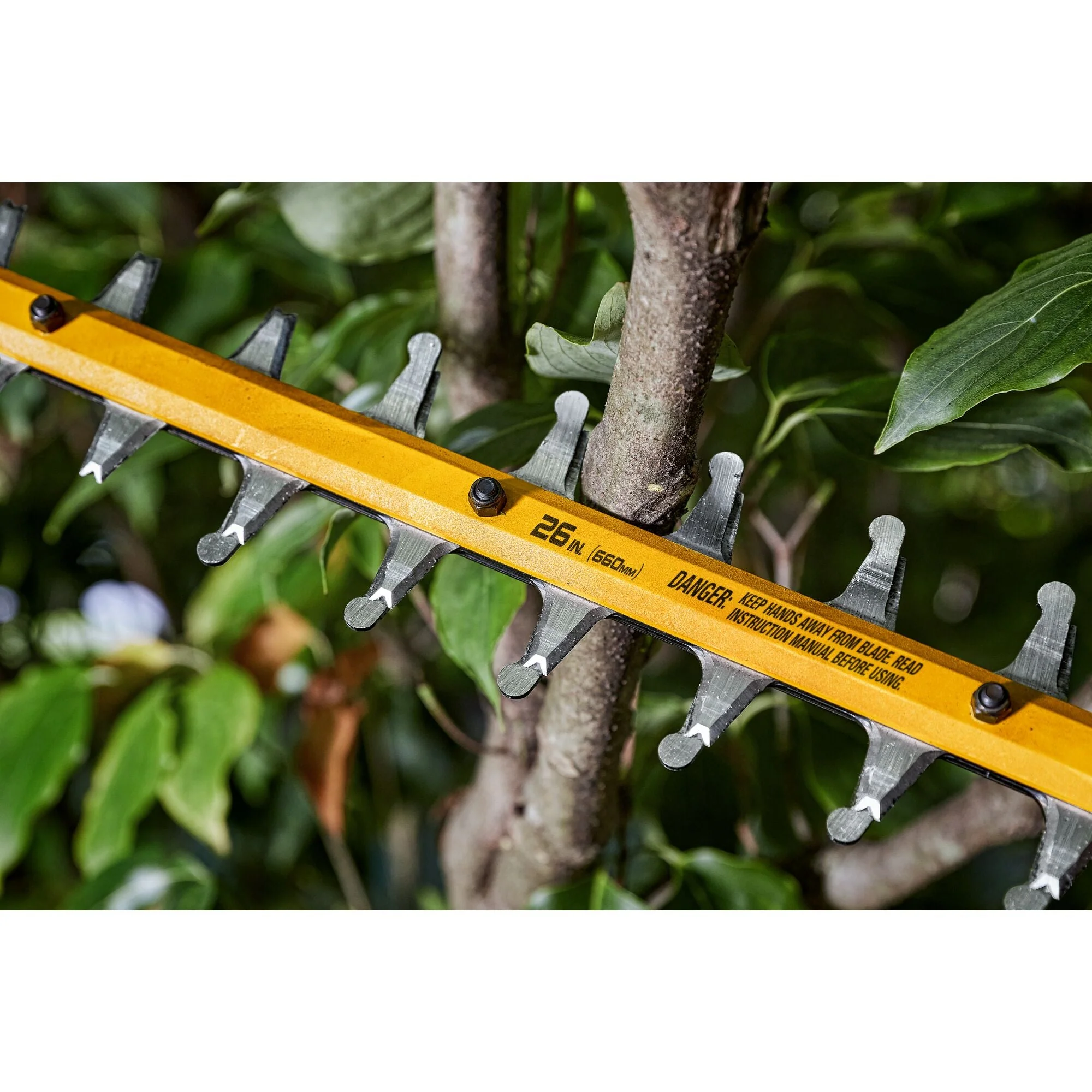 DEWALT 60V MAX* Hedge Trimmer W/ 2Ah Battery - Image 3