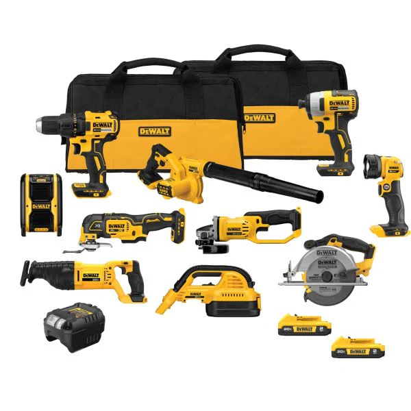 DEWALT 20V MAX* 10-Tool Combo Kit