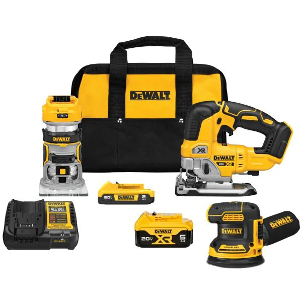DEWALT 20V MAX* 3-Tool Combo Kit