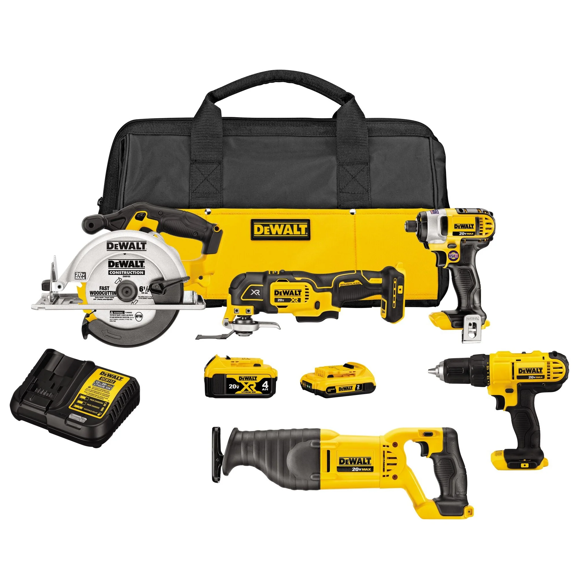 20V Max* Cordless 5-Tool Combo Kit