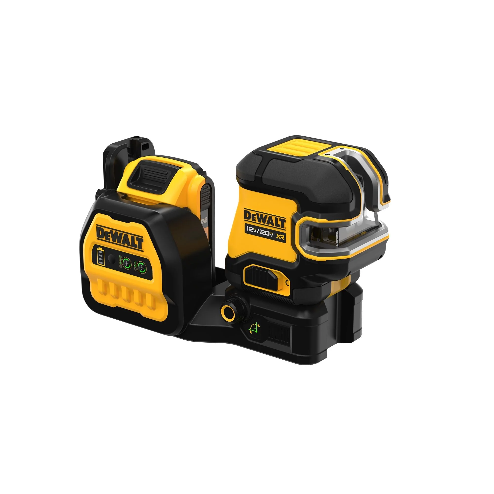 DEWALT 20V MAX* Cordless 2-Spot Green Line Laser Kit