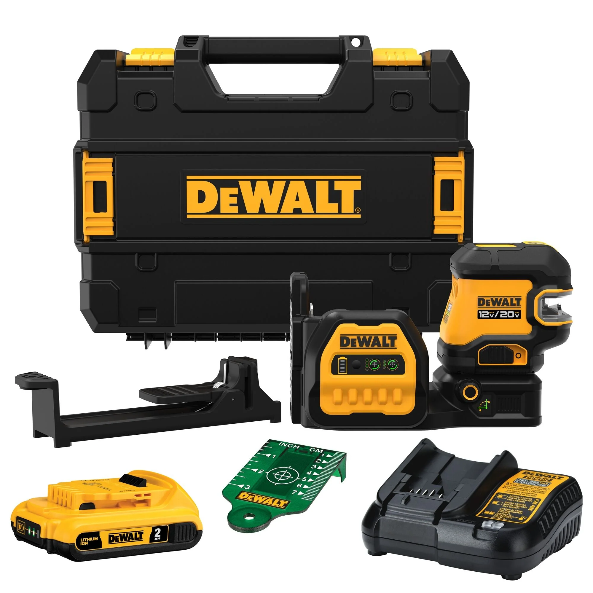 DEWALT 20V Max* 5 Spot Green Line Laser Kit