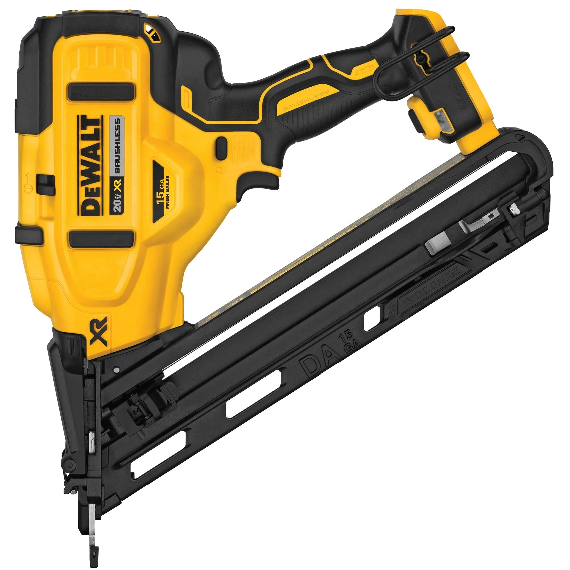 DEWALT 20V Max 15Ga Angled Finish Nailer Bare