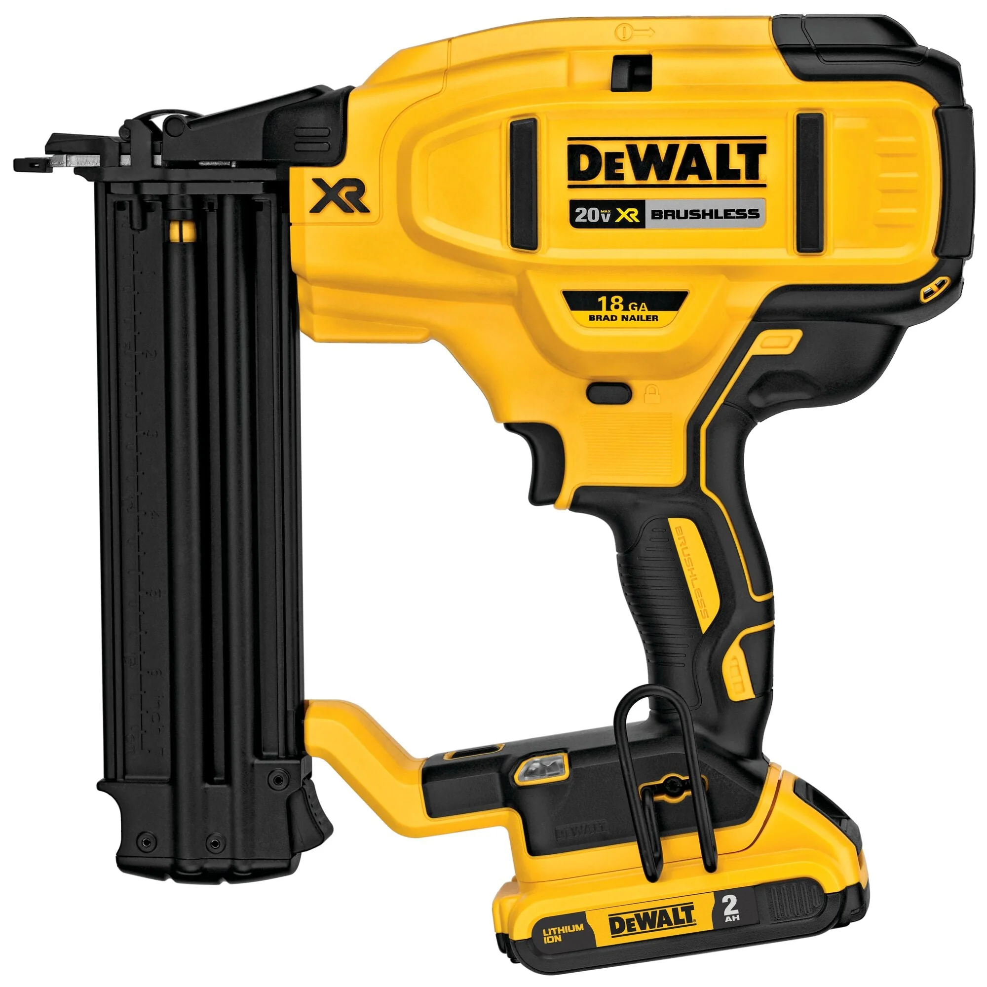 DEWALT 20V Max 18Ga Brad Nailer Kit
