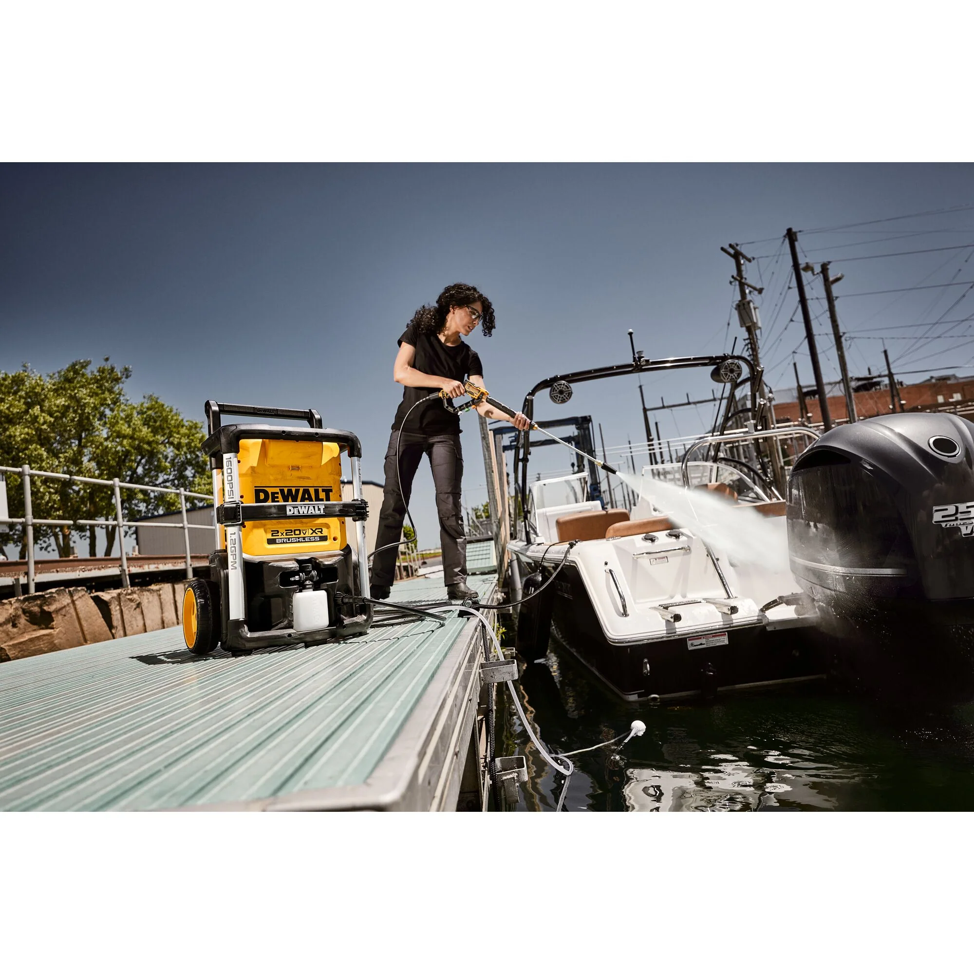 DEWALT 2X20V MAX* 1600 MAX PSI* Brushless Pressure Washer Kit with FLEX™VOLT