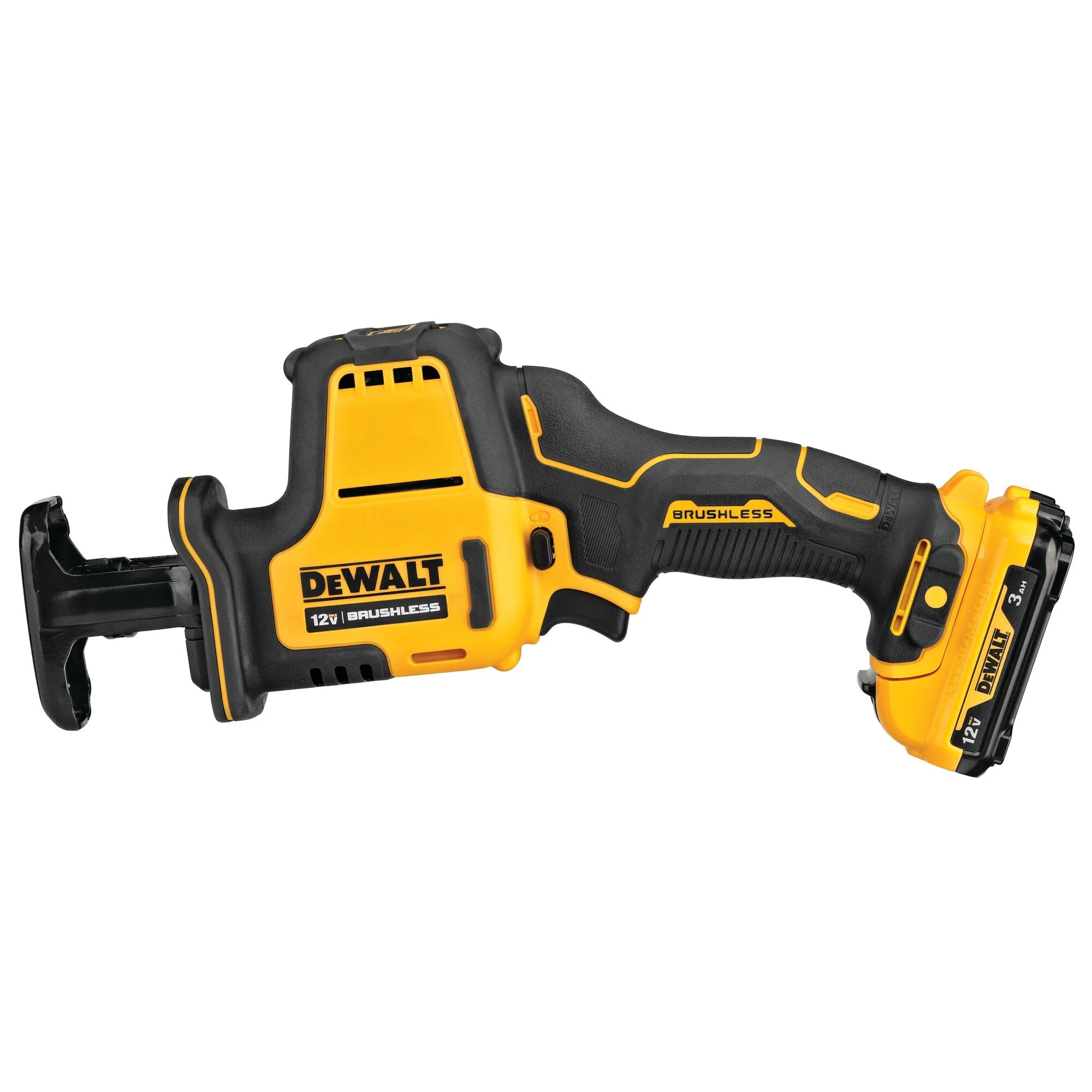 DEWALT Xtreme 12V Max Brushless One-Handed Cordless Reciprocating Saw Kit