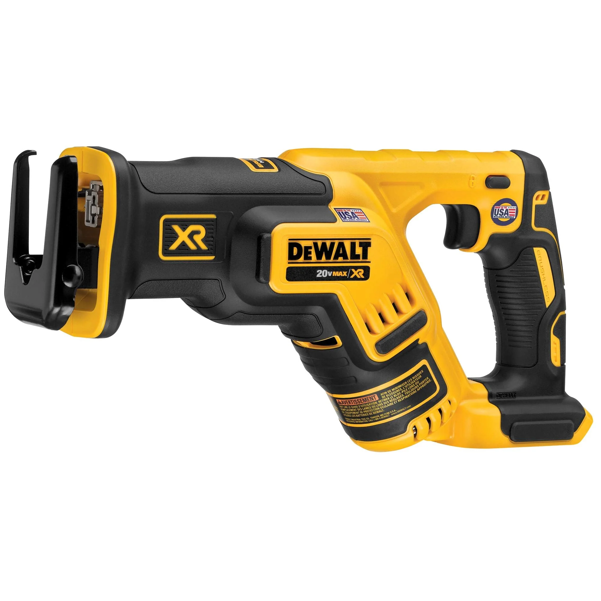 20V Max* Xr(R) Brushless Compact Reciprocating Saw (Tool Only)