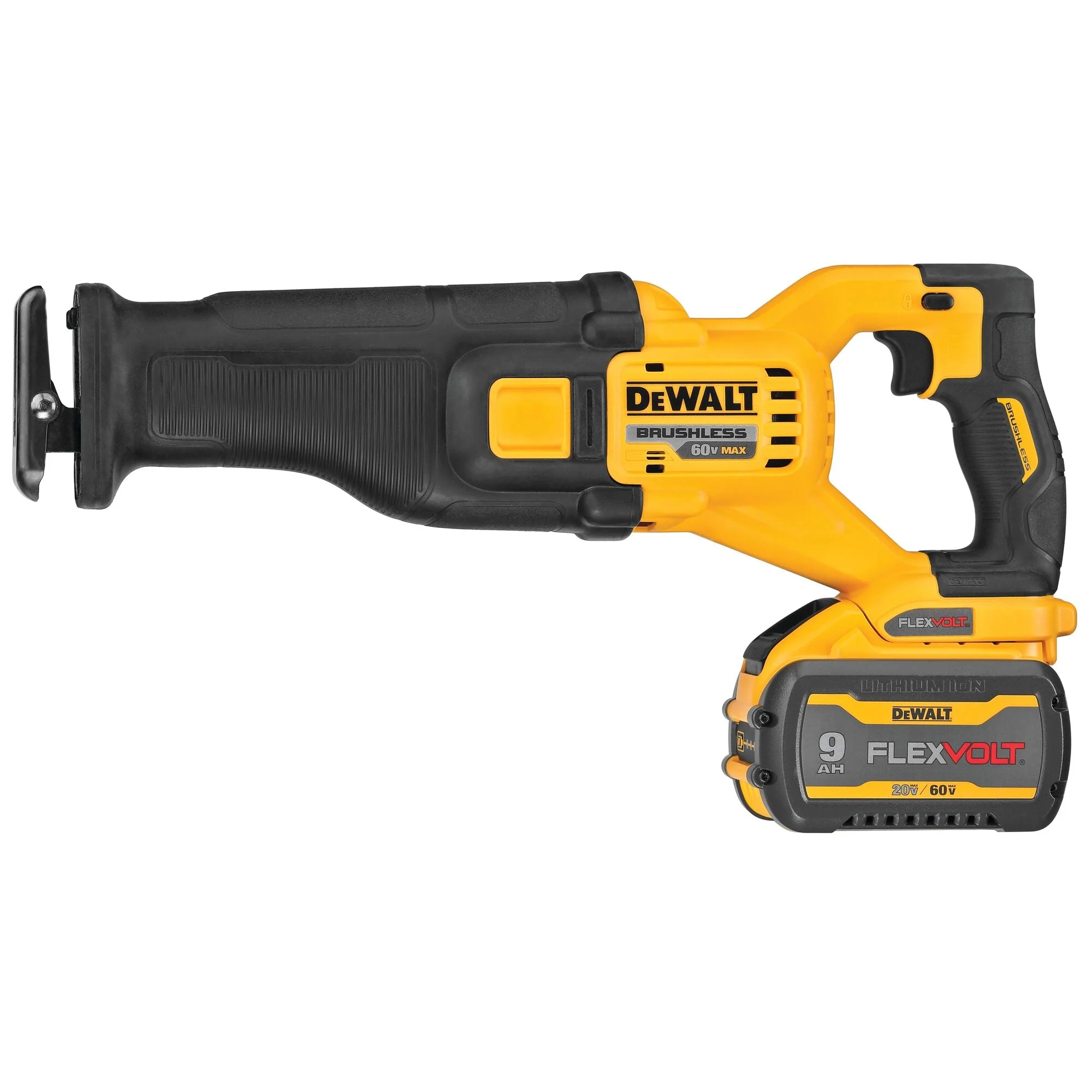 DEWALT Flexvolt 60V Max Brushless Cordless Reciprocating Saw Kit