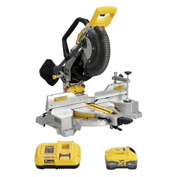 DEWALT 20V MAX* XR 10 in. Double Bevel Fixed Miter Saw Kit