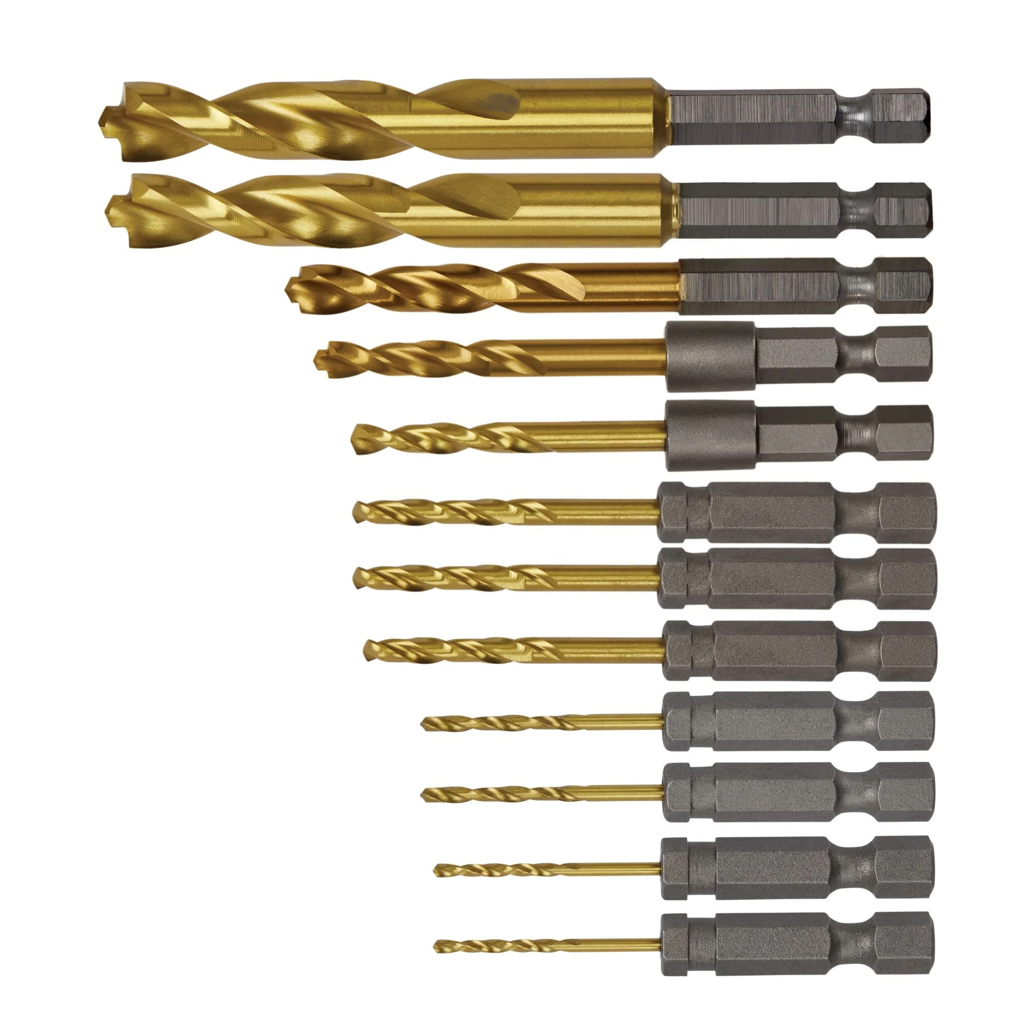 DEWALT 12PC TITANIUM IR DRILL BIT SET