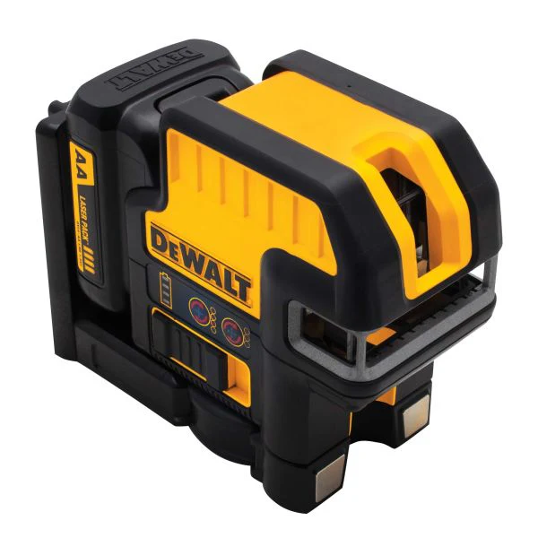 DEWALT 12V MAX* Laser Level, 5 Spot Laser and Cross Line Laser, Red