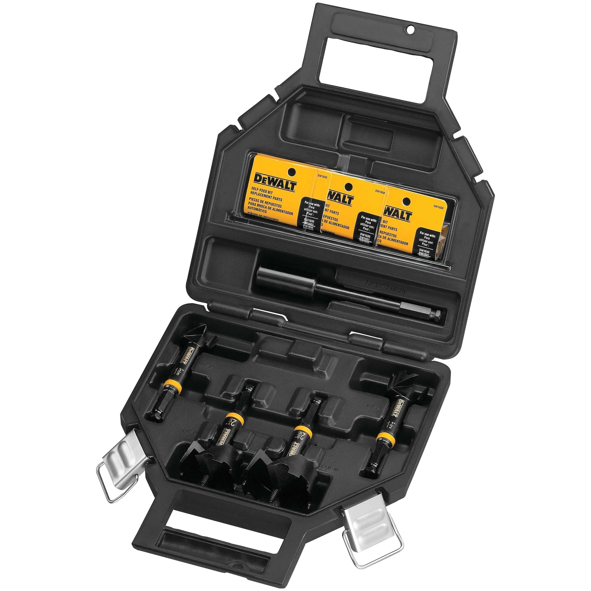 DEWALT Drill Bit, Self Feed, 5-Piece Kit