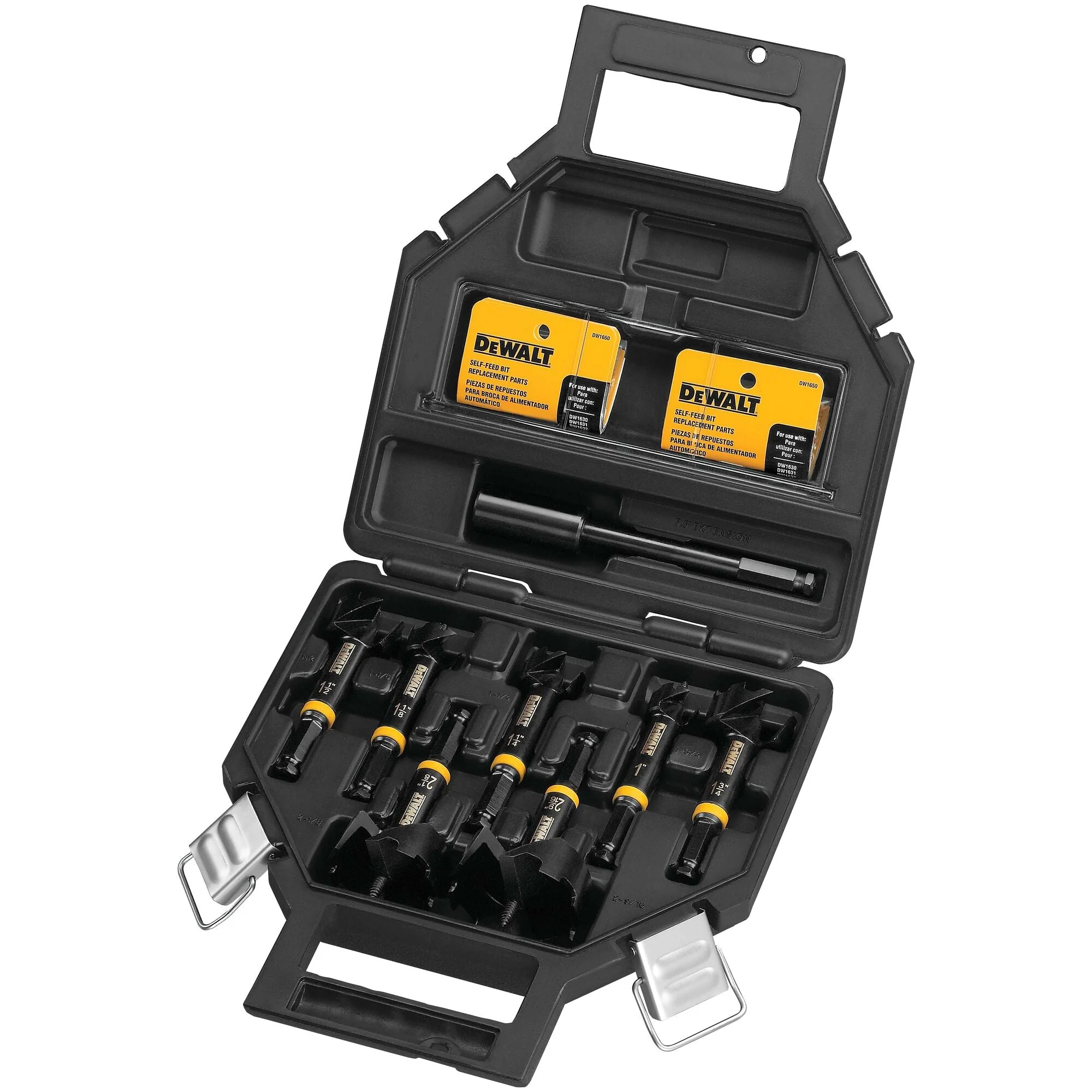 DEWALT Drill Bit, Self Feed, 8-Piece Kit