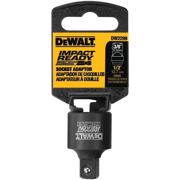 DEWALT Adaptor 1/2In Sq Anvil To 3/8In Sq Anvil
