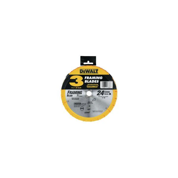 7 1/4in 24t 3pk Framing Blade