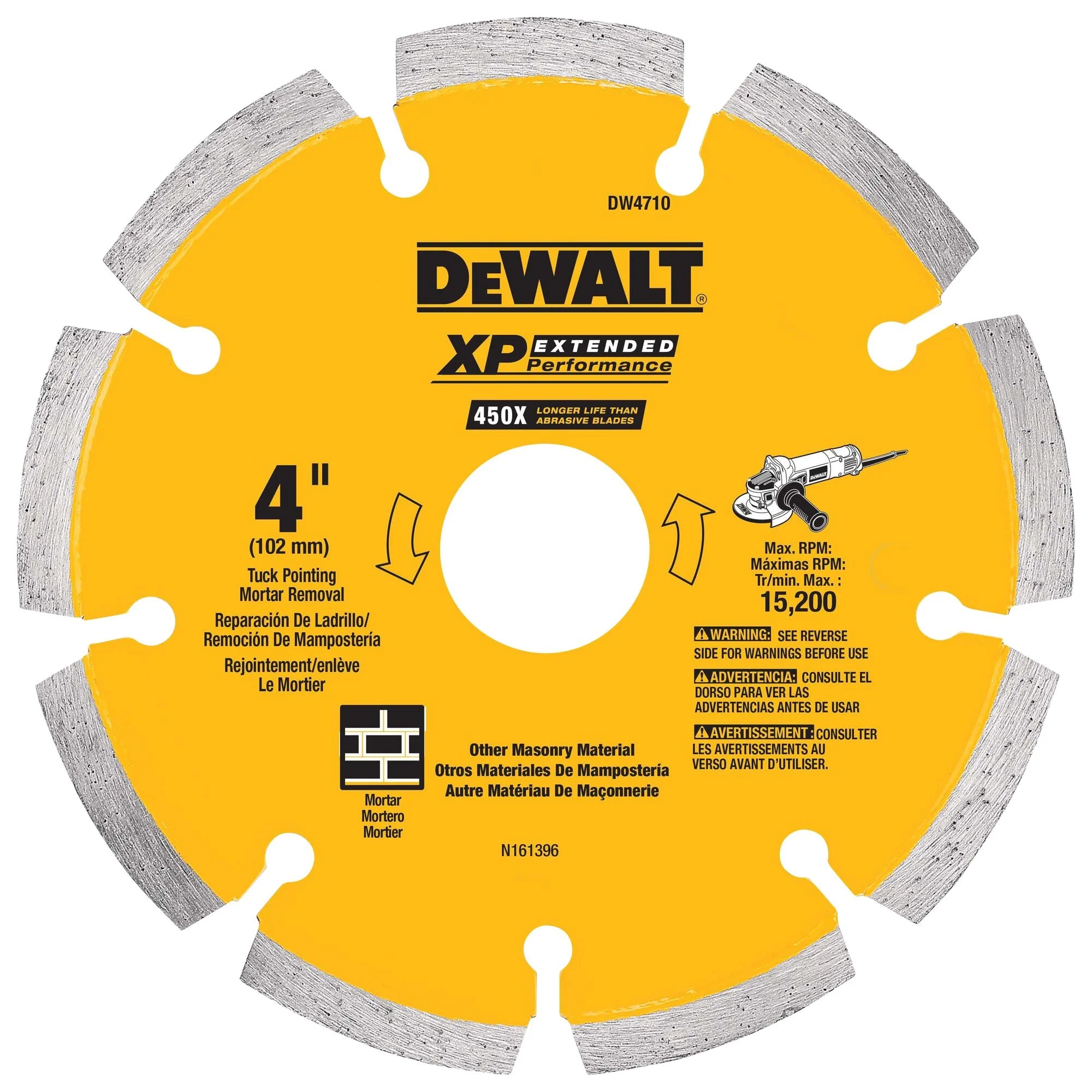 DEWALT 4 in Tuck Point Blade DEWALT4710