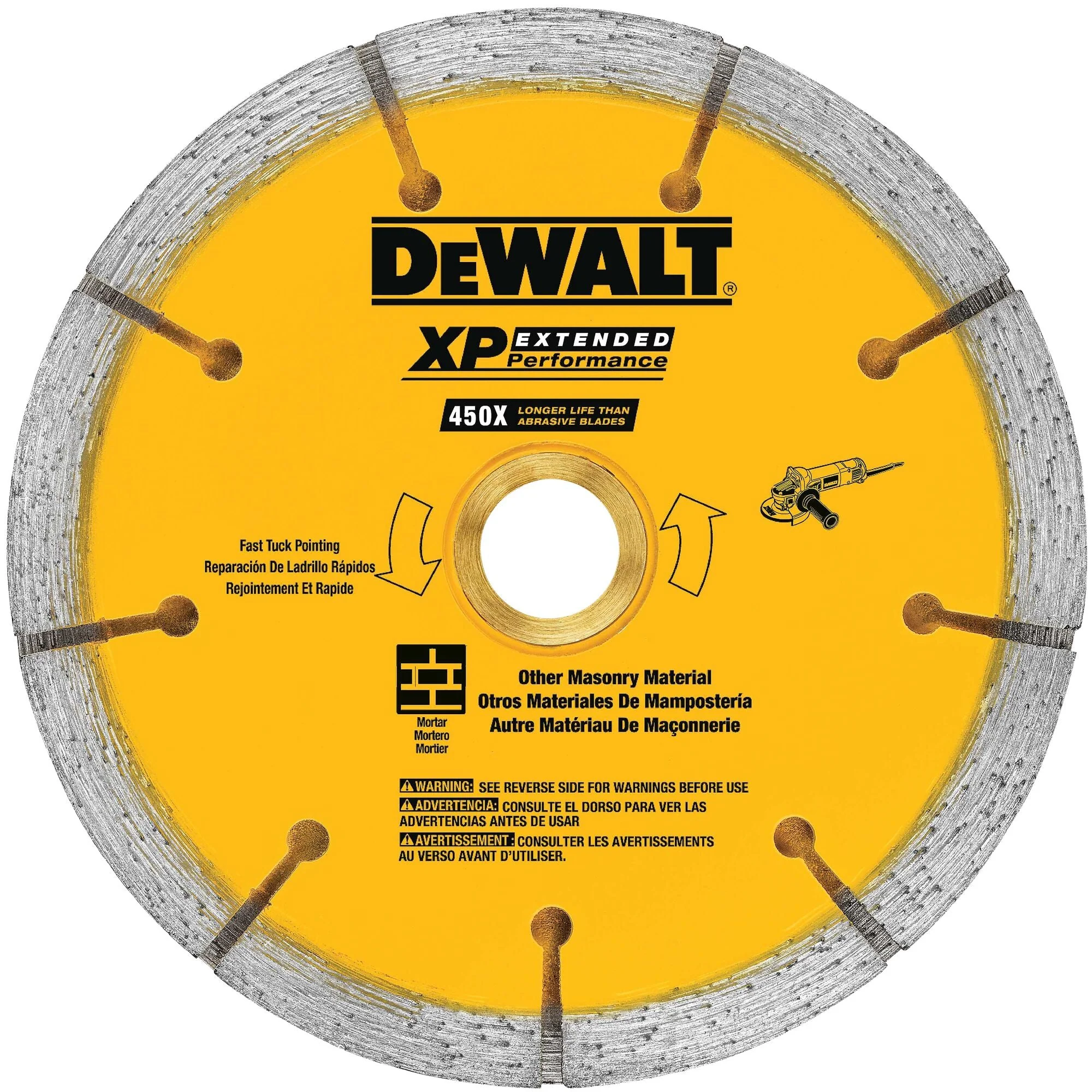 DEWALT DW4739S 0.250 XP Sandwich Tuck Point Blade, 6-Inch
