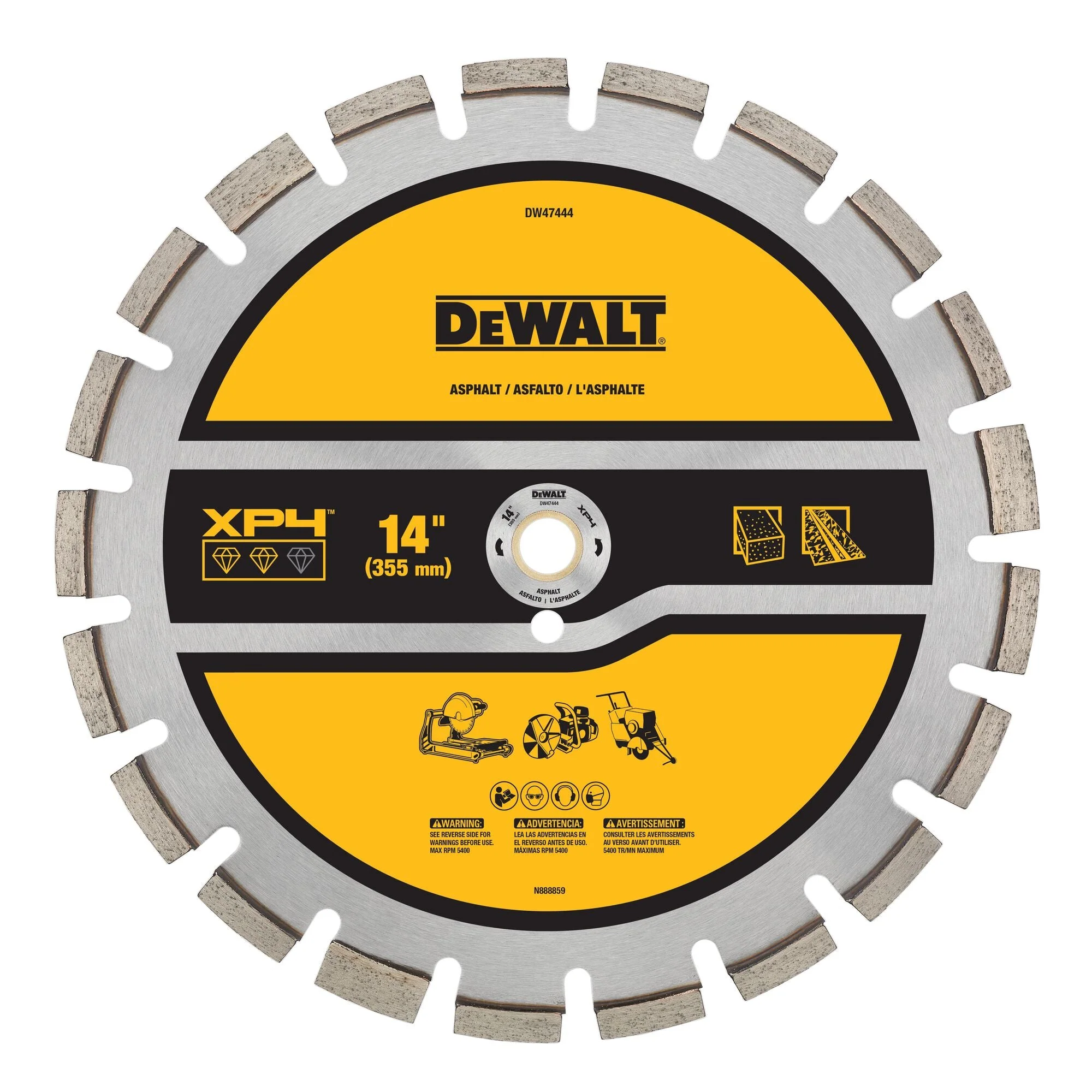 DEWALT 14In Segmented Xp4 Asphalt