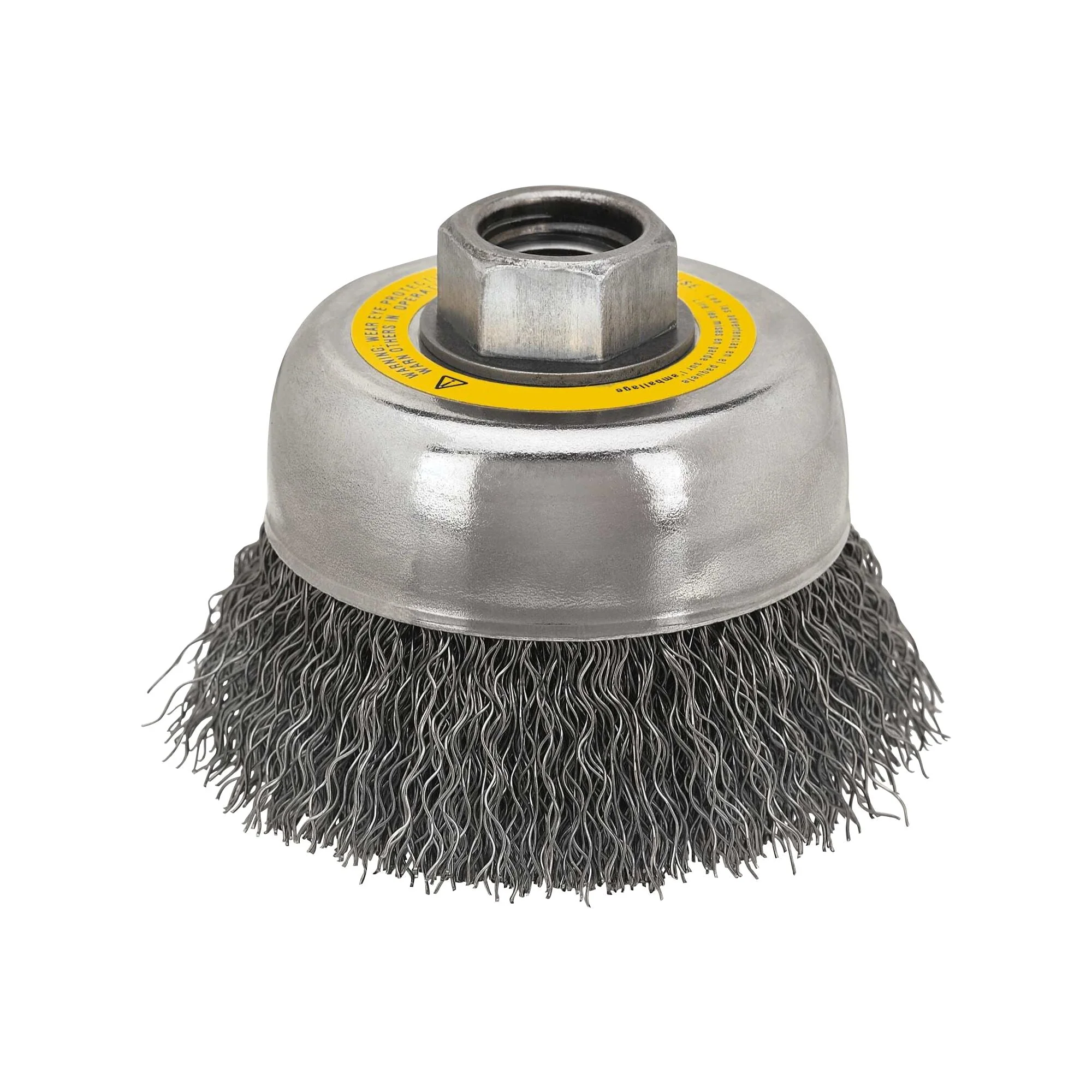 5" X 5/8"-11 Hp .014 Carbon Crimp Wire Cup Brush