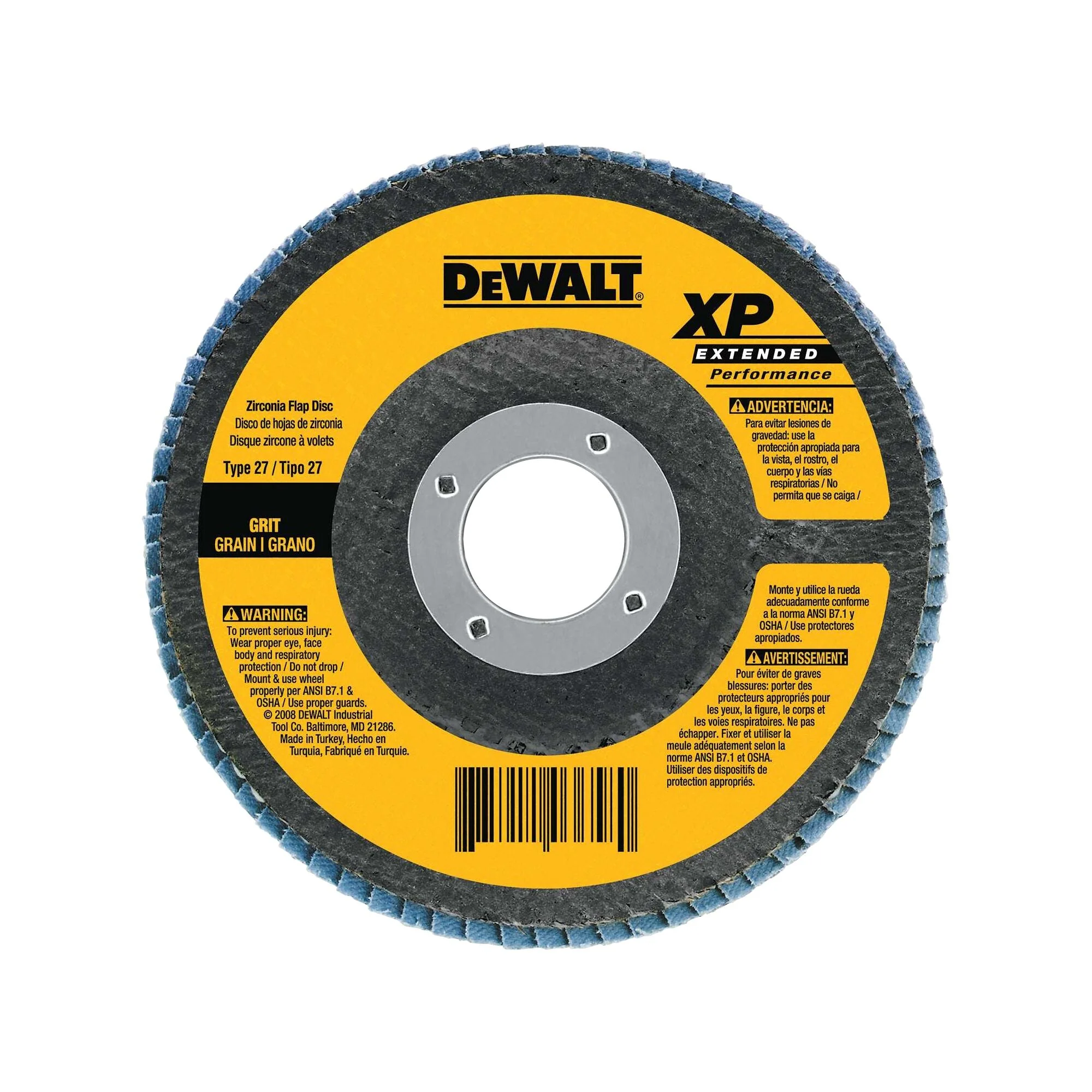 4-1/2" X 5/8"-11 60g Type 29 Hp Flap Disc