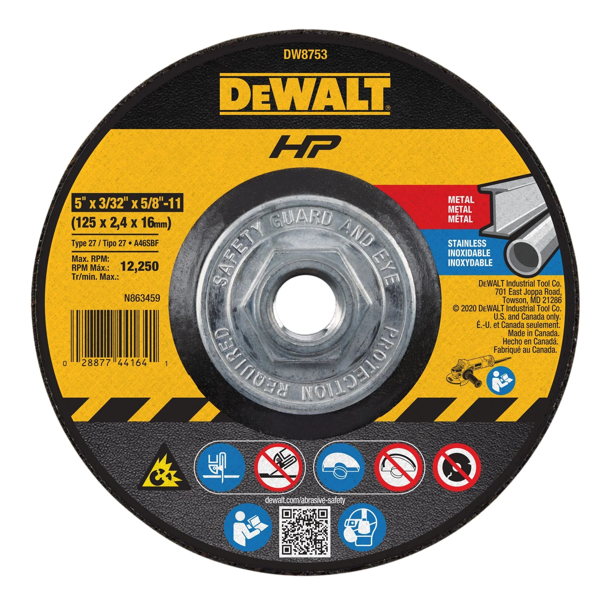 DEWALT High-Performance Cutting And Notching Wheels