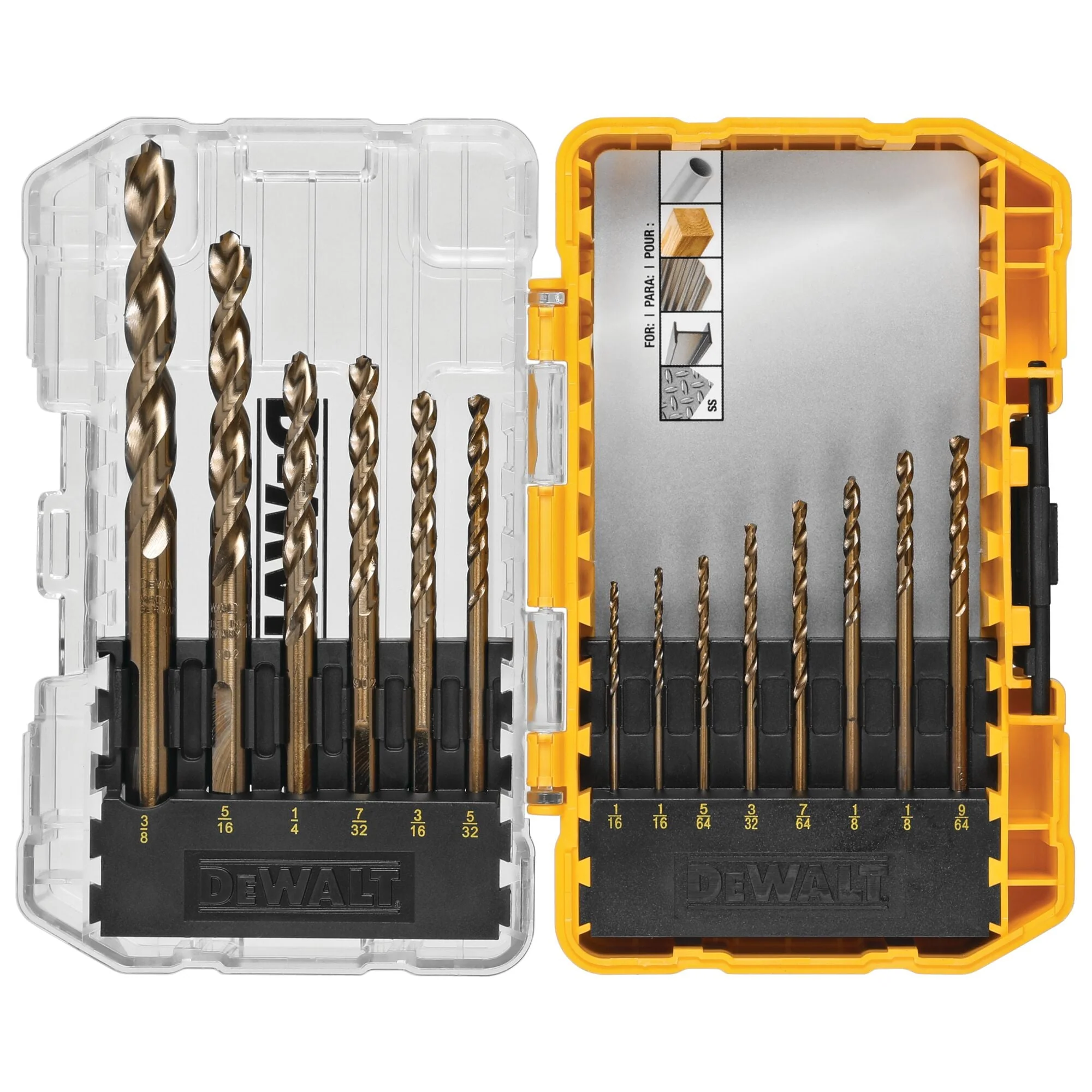 Industrial Cobalt Alloy Steel Set With Toughcase (R) + System