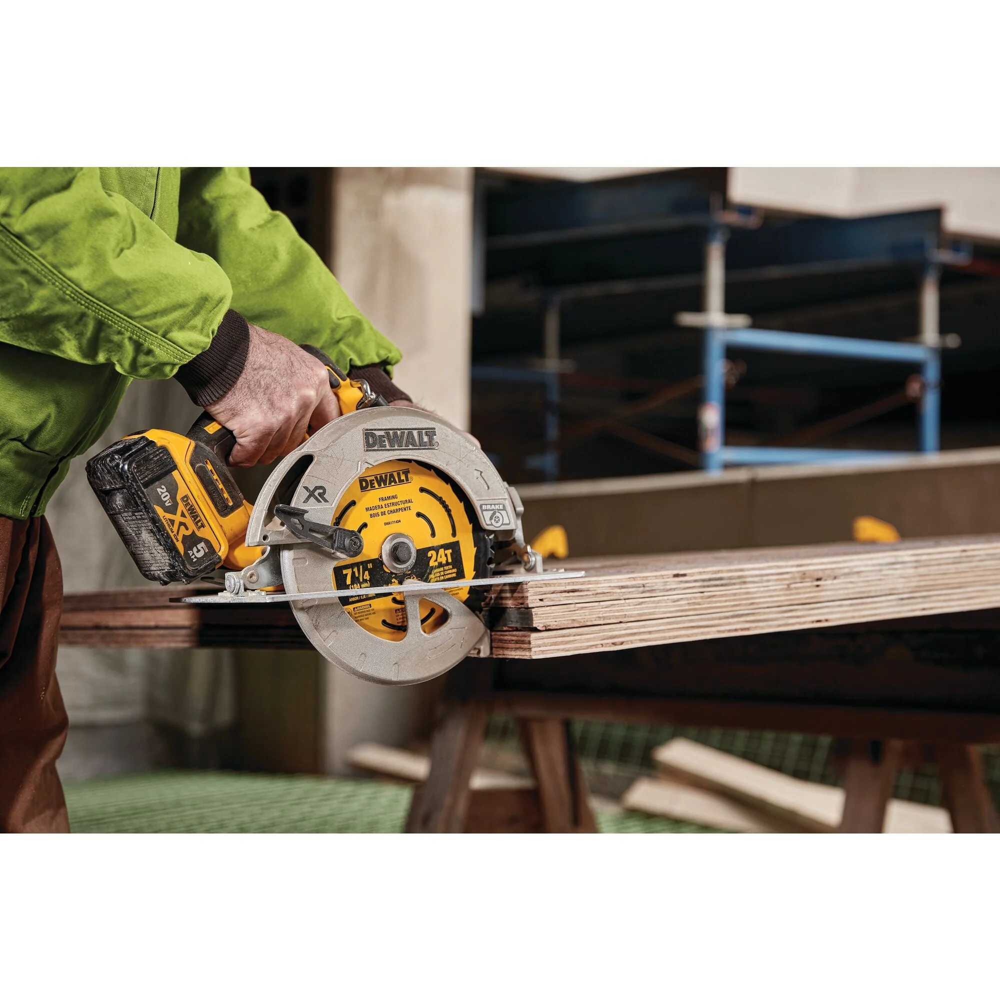 DEWALT 7-1/4-Inch 24-Tooth Circular Saw Blade