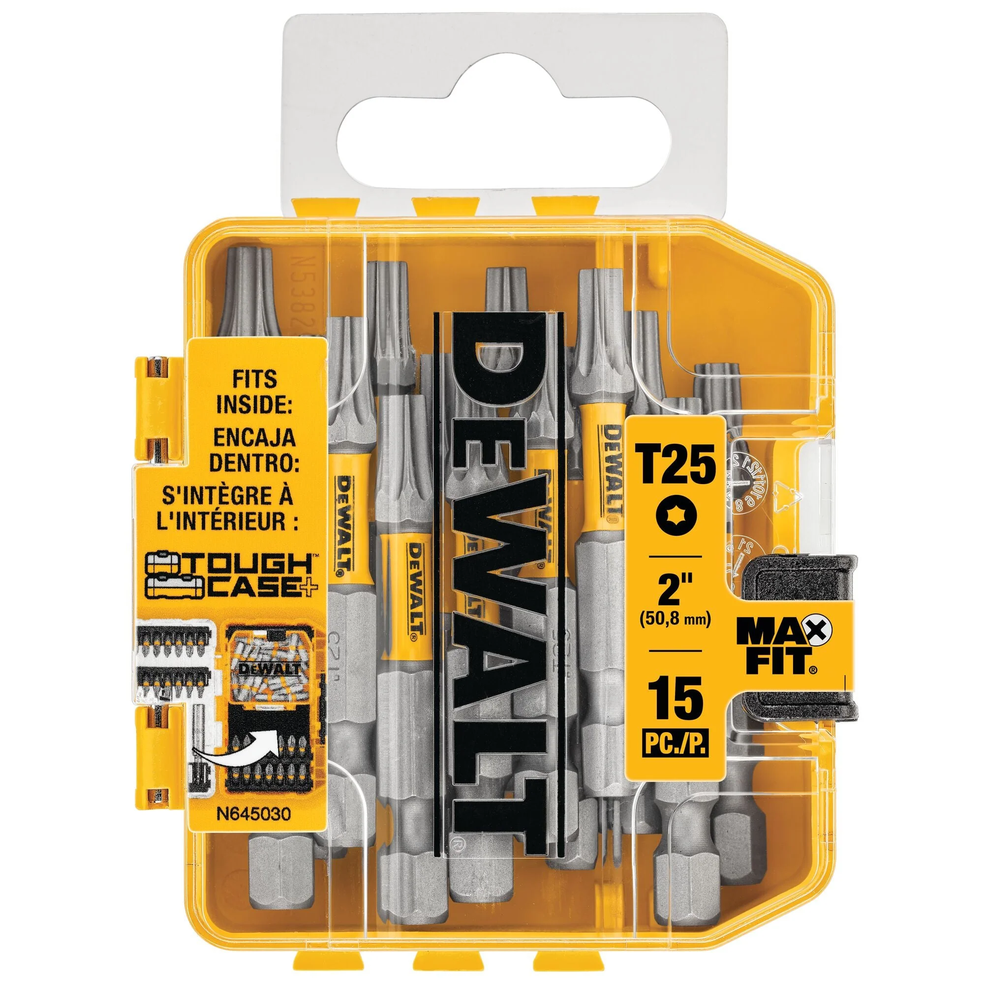 Max Fit(R) Screwdriving Bit Sets with  ToughCase(R)+ System