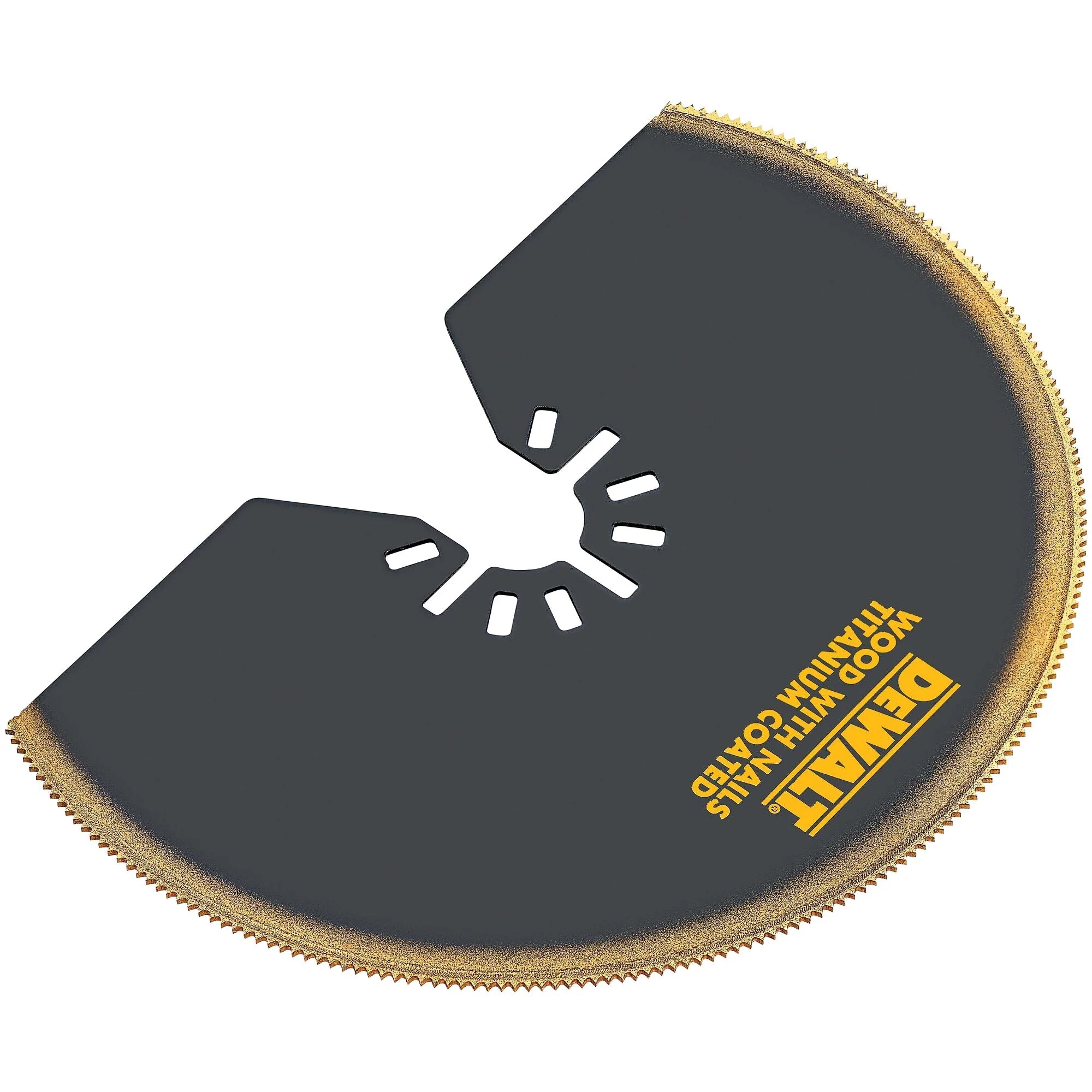 DEWALT 1-1/4 In Titanium Oscillating Tool Blade For Flush Cutting (1 Pack)