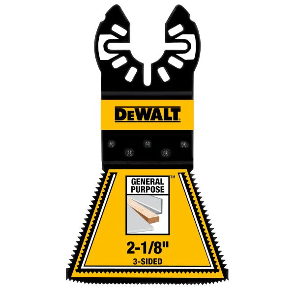 DEWALT OSC 2-1/8 in. 3-Sided General Purpose Blade (3 PK)