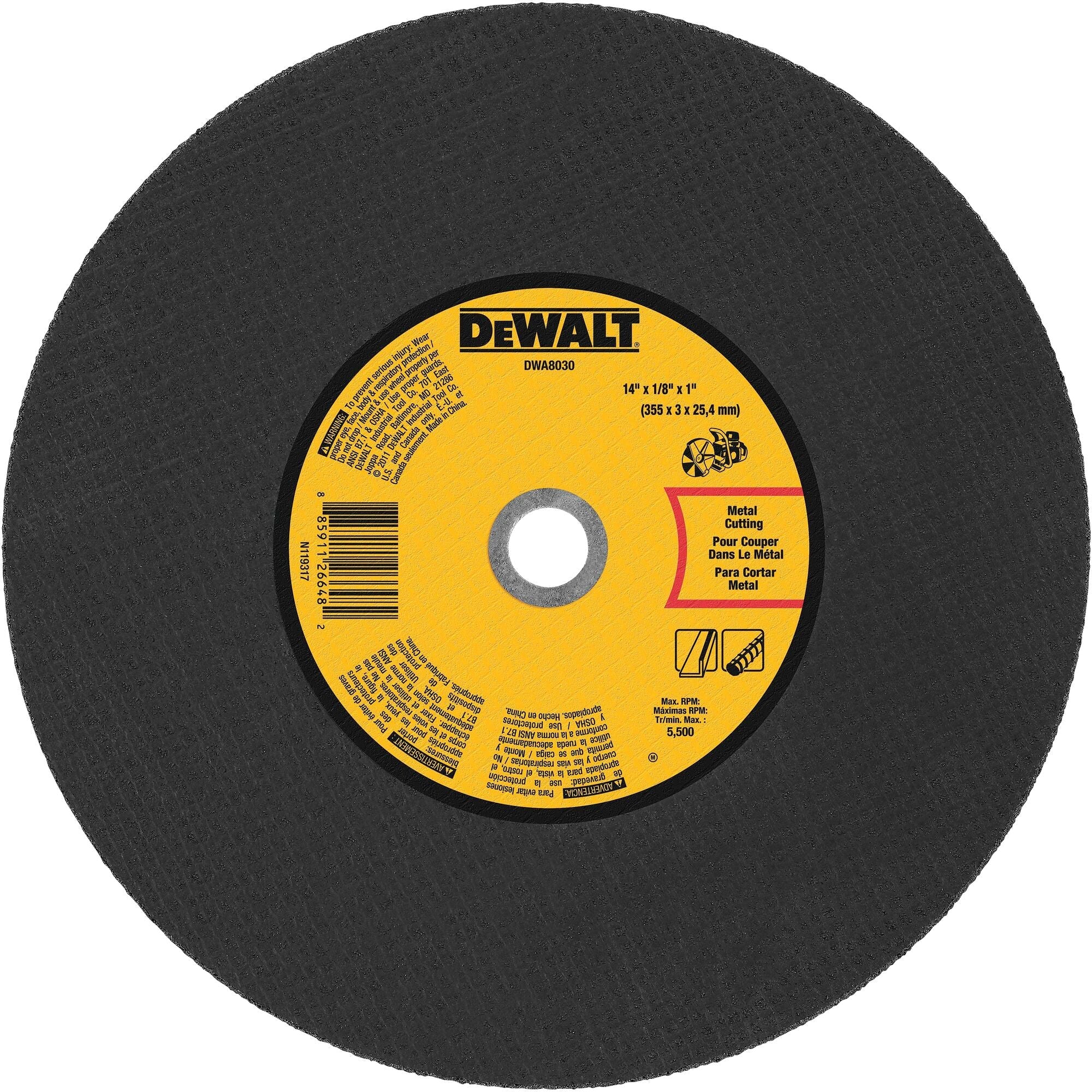 DEWALT 14x 1/8 x 1 METAL PORT SA