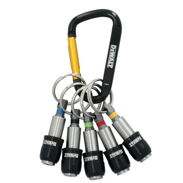 DEWALT Keyring Bit Holder Set