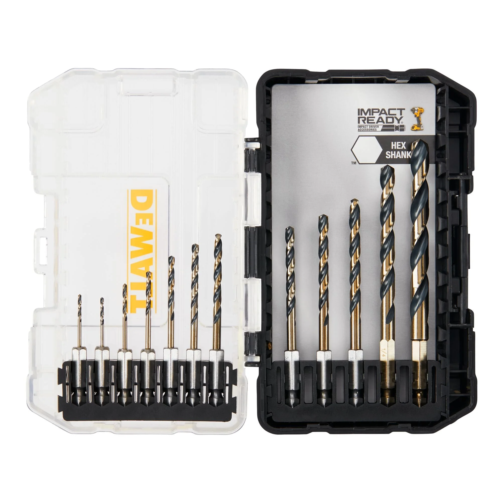 DEWALT B&G Hex Shank 12Pc Set