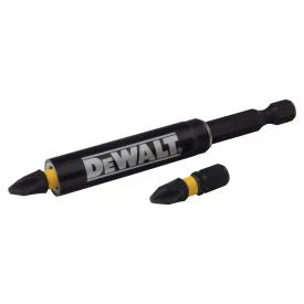 DEWALT Impact Ready Magnetic Drive Guide With 1 In. Flextorq #2 Philips Screwdriving Bits